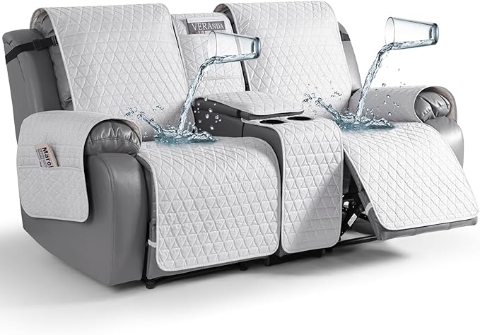 TAOCOCO 100% Waterproof Loveseat Recliner Couch Sofa Covers by TAOCOCO