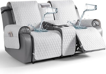 TAOCOCO 100% Waterproof Loveseat Recliner Couch Sofa Covers by TAOCOCO