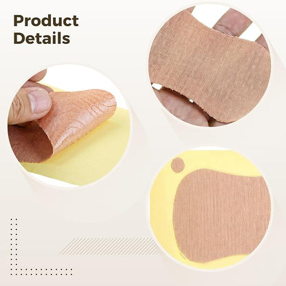 100-Pack Sweat Absorbent Pads, Cotton Armpit and Foot Moisture Absorbers - Image 2