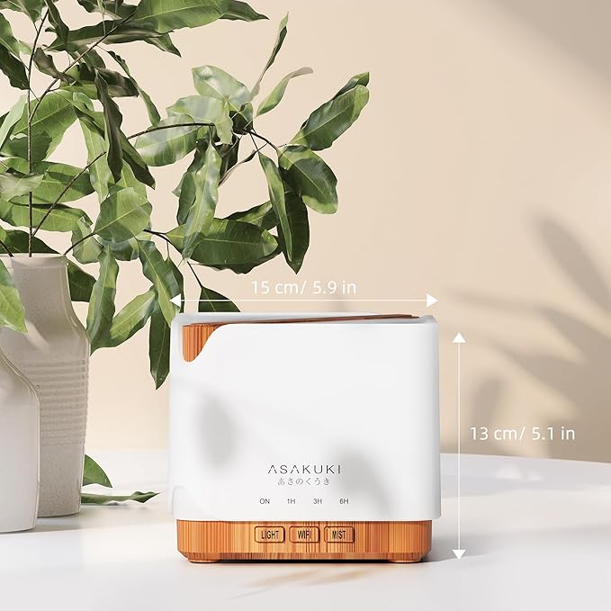 ASAKUKI Smart WiFi Essential Oil Diffuser, Large 700 ml Cool Mist Humidifier - Image 6