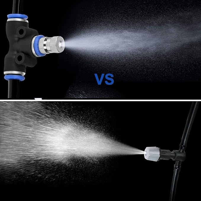 Misting Nozzles for Outdoor Cooling System 10pcs Mister Nozzle Atomizing - Image 4