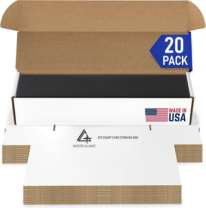 Premium Trading Card Box Storage by InvestedAlliance