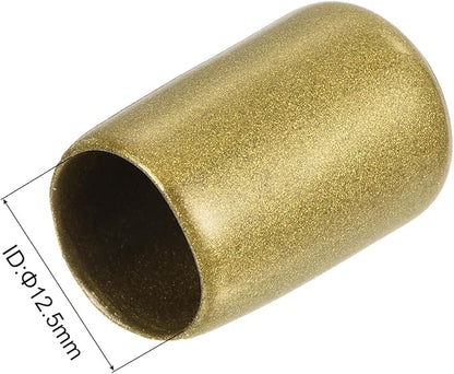uxcell 20pcs Rubber End Caps 12.5mm ID Vinyl Round Tube Bolt Cap Cover Thread - Image 3