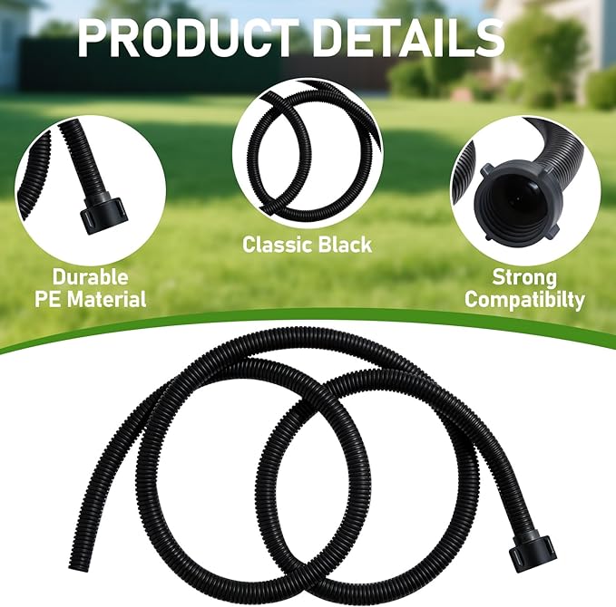 Dehumidifier Drain Hose 3/4 Inches FHT Connection - Image 3