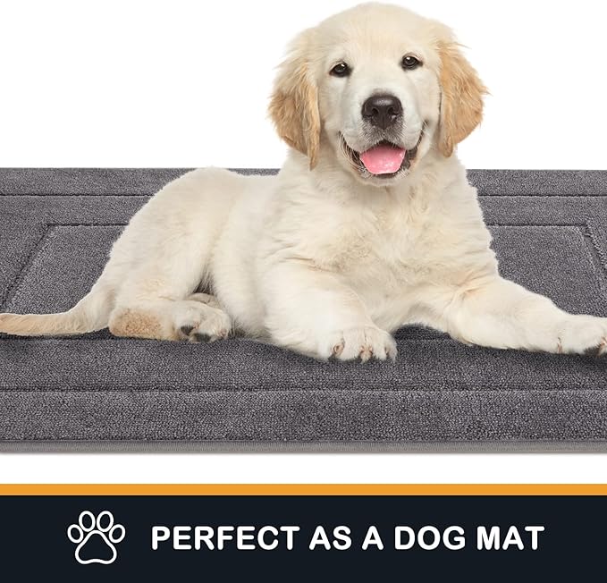 PURRUGS Dirt Trapping Door Mat 24" x 59", Non-Slip/Skid Machine Washable - Image 4