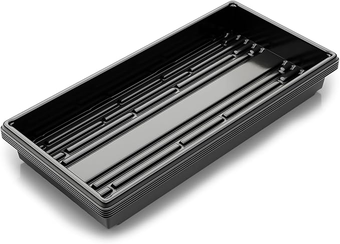 10x20 Inch Black Plastic 5 Pack Plant Propagation Tray – Growing Trays - Image 9