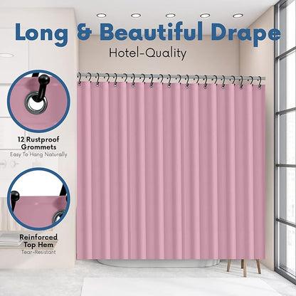 Premium Shower Curtain Liner, 6G PEVA Shower Curtain - Image 5