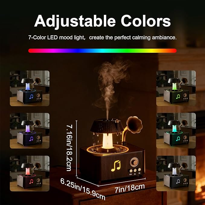 Morbou Raindrop Aroma Diffuser Room Humidifier - Image 3