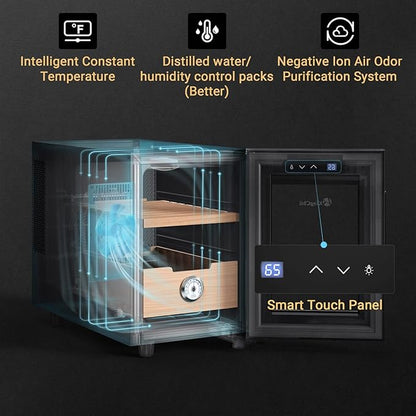 KingChii 16L Electric Cigar Humidors - Image 3