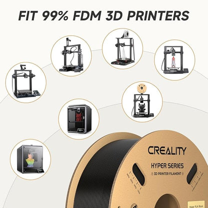 Official CREALITY Hyper PLA Filament 1.75mm, High Speed PLA 30-600mm/s Rapid 3D - Image 9