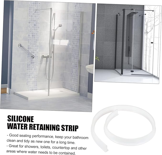 3m Toilet Water Retaining Strip Self-adhesive Silicone Baffle - Image 3