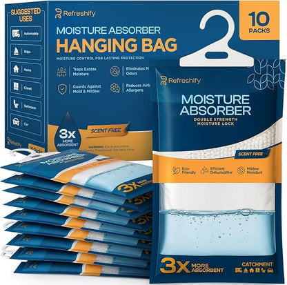 Moisture Absorbers and Humidity Absorber Bags by AllSettHealth
