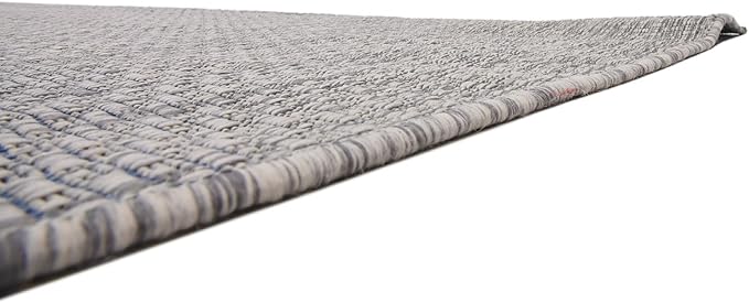Unique Loom Collection Casual Transitional Solid Heathered Indoor/Outdoor - Image 8