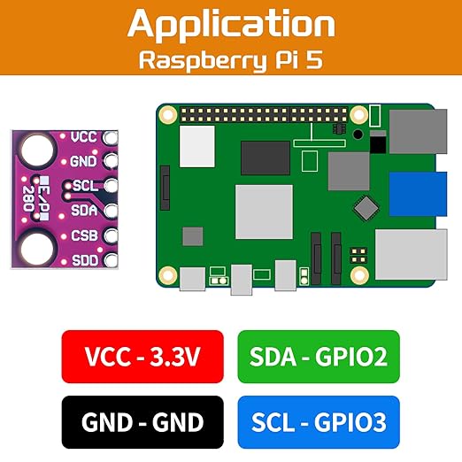 4pcs BME280 3.3V Sensor Module GY-BME280-3.3 Atmospheric Pressure Sensor - Image 5
