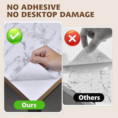 Shelf Liners for Kitchen Cabinets 12in x 10FT, Non Adhesive Drawer Liner Marble - Image 5