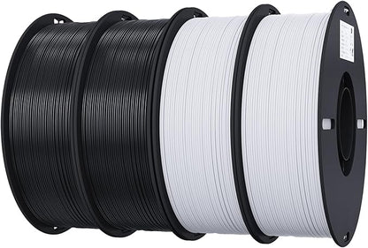 Creality 3D Printer Filament Bundle 4KG, 4 Pack 1kg Spool 1.75mm PLA Filament by CREALITYFALCONLASERENGRAVER