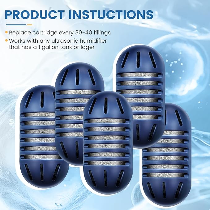 Demineralization Cartridge for HoMedics Ultrasonic Humidifiers: 16-Pack - Image 8