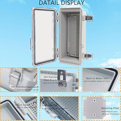 Waterproof Junction Box, ABS Plastic Electrical Box - Image 3
