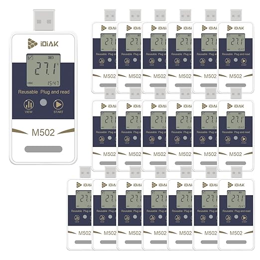 M502 Temperature Data Logger USB Temp/Humidity Recorder by Unknown