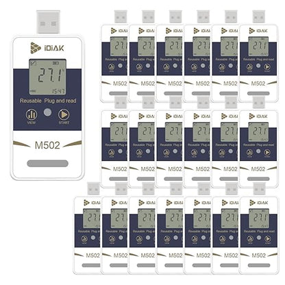 M502 Temperature Data Logger USB Temp/Humidity Recorder by Unknown