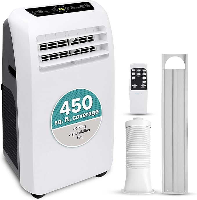 SereneLife Small Air Conditioner Portable 10, 000 BTU by SereneLife