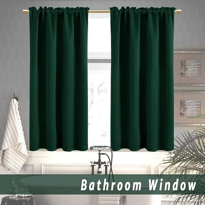 PANELSBURG Dark Green Blackout Curtains - Image 6