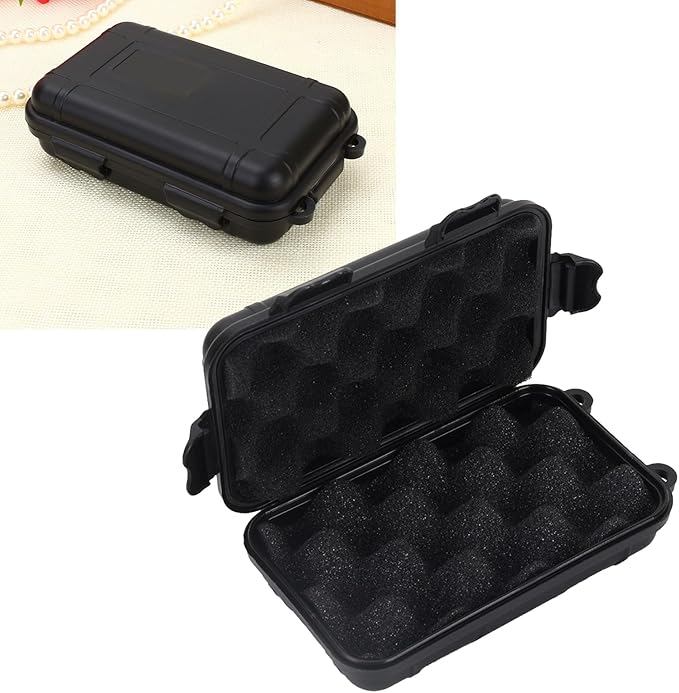 Dioche Small Hard Case Box, Waterproof Plastic Container - Image 3