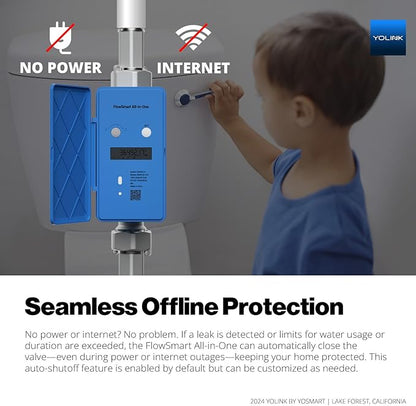 YoLink FlowSmart All-in-One Smart Water Meter & Shutoff - Image 5