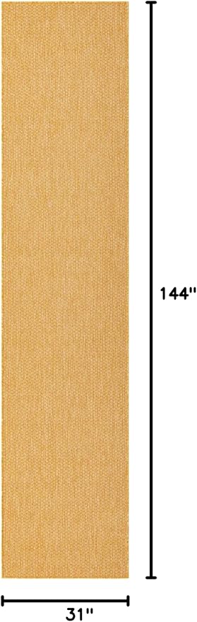 Unique Loom Collection Casual Transitional Solid Heathered Indoor/Outdoor - Image 3