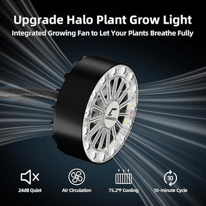 LED Grow Light for Indoor Plant, 4300k 20W, Full Spectrum Plant Light for - Image 2
