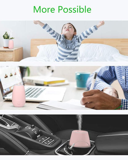 SOICARE Car Diffuser, Small Portable Car Essential Oil Diffuser - Image 5