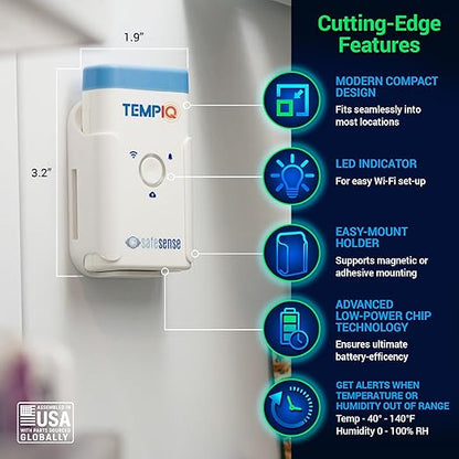 TEMPIQ WiFi 2-Pack Temperature & Humidity Sensor - Image 2