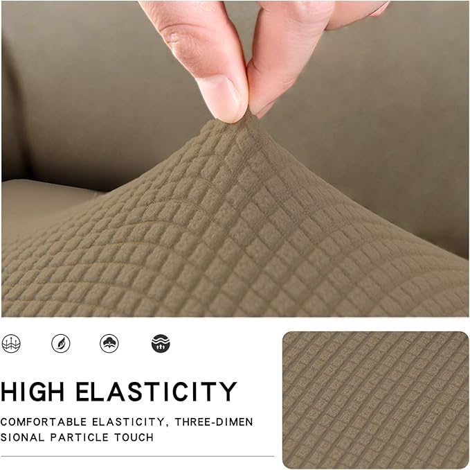 Easy-Going Stretch Loveseat Cushion Cover Sofa Cushion Furniture Protector Sofa - Image 3