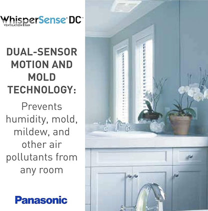 Panasonic WhisperSense Ceiling Mount Bathroom Exhaust Fan - Image 7
