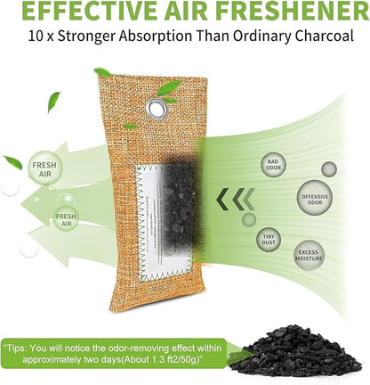 CLEVAST Activated Bamboo Charcoal Odor Absorber - Image 3