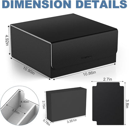 Mlikero Card Deck Case, Trading Card Storage Box - Image 5