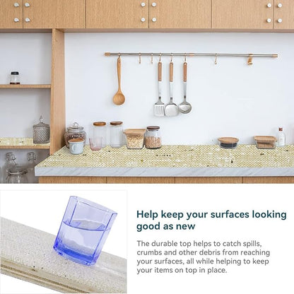 Shelf Liner 20 x 72 Inch 2 Rolls Shelf Liner Non Adhesive, Drawer Liner Non - Image 3