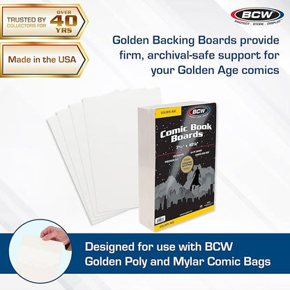 BCW Golden Age Comic Backing Boards - Image 2