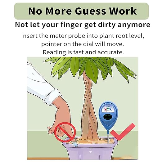 Soil Moisture Meter, 2 Packs Plant Water Meter, Moisture Meter, Soil Tester - Image 3
