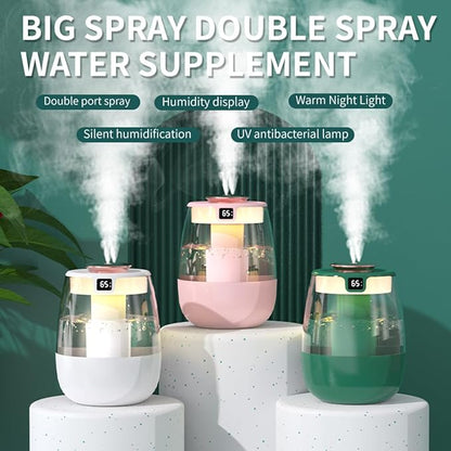 Humidifier for Bedroom, 1.8L Cool Mist Humidifier - Image 3