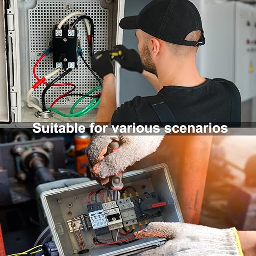 Waterproof Electrical Box, IP67 Junction Box Stainless Steel Latch Hinged Grey - Image 4