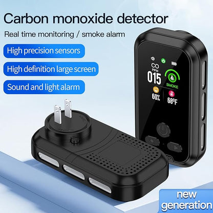 4IN1 Plug in Smoke & Carbon Monoxide Detector Combination Builti-in 2000 mAh - Image 3