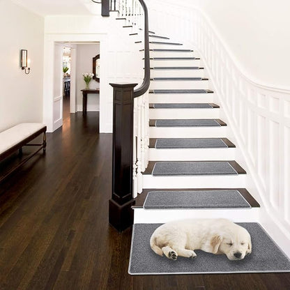 PURE ERA Carpet Stair Tread Landing Mat Tape Free Self Adhesive Non Slip Skid - Image 2