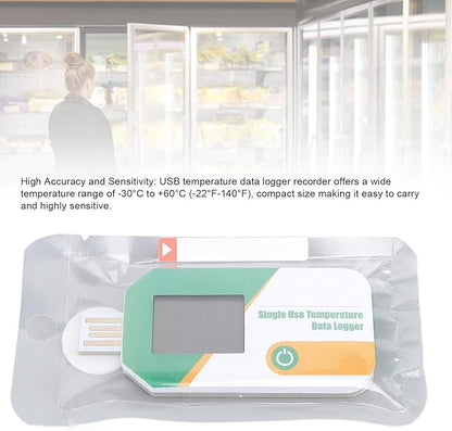 TOPINCN USB Temperature Data Logger Recorder, 000 Points High Accuracy Single - Image 3