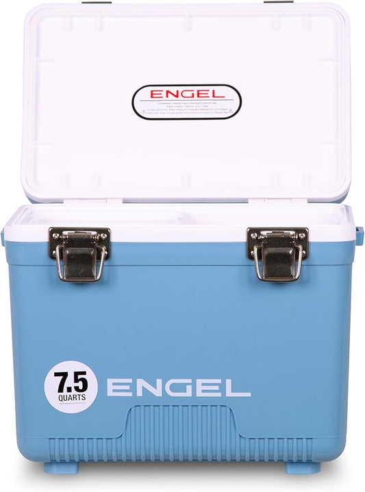 Engel UC7 7.5qt Leak-Proof, Air Tight, Drybox Cooler and Small Hard Shell by ENGEL