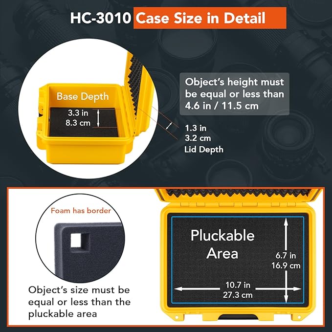 Lykus HC-3010 Waterproof Hard Case - Image 3