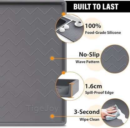 TigeJoy 19" x 19" Under Sink Mats - Image 4