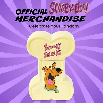 Silver Buffalo Scooby-Doo Scooby Snacks Sculpted Ceramic Snack Jar, 4.85” x 3” - Image 5