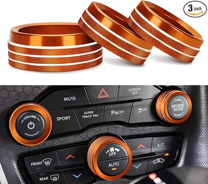 Auprite Climate Control Knob Covers by Auprite