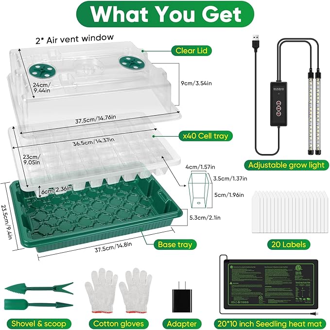 BlumWay 4-in-1 Seed Starter Tray - Image 3